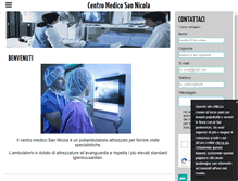 Tablet Screenshot of centromedicosannicola.com